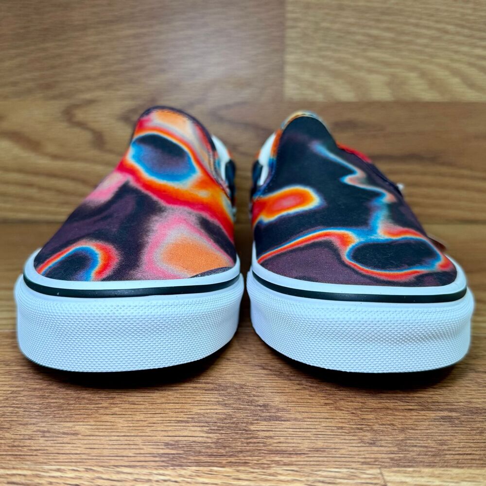 Vans Classic Slip-On Dark Aura Sneakers Men's 8.5 Women's 10 Multi Color NWT - Picture 4 of 8